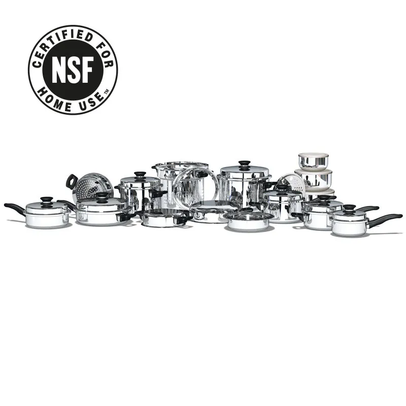 Suur kööginõude perekomplekt (27-osaline) iCook™ Kööginõude komplekt iCook™ sisaldab mitmeid kaanega potte, mis aitavad toitu tervislikult valmistada.